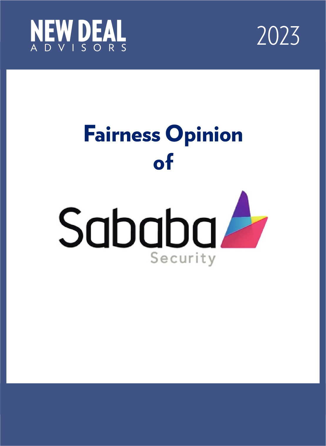 Fairness Opinion 4/2023
