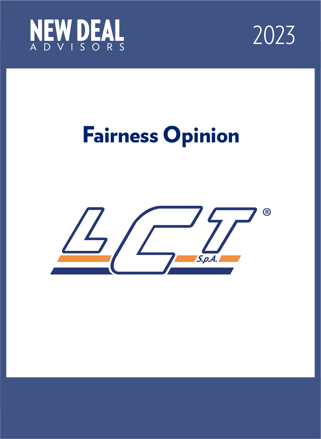 Fairness Opinion 7/2023