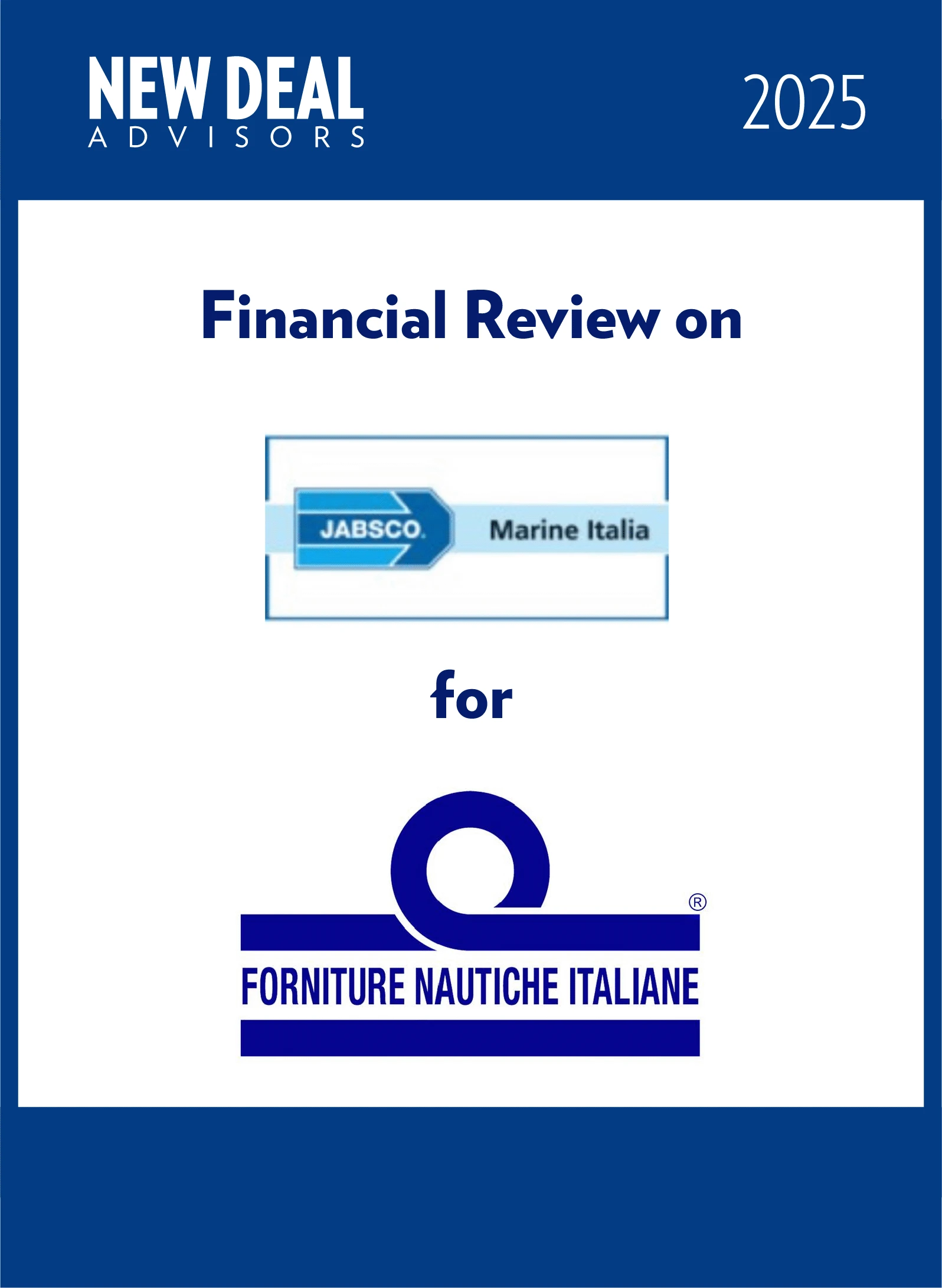 Operazioni straordinarie 2025/13