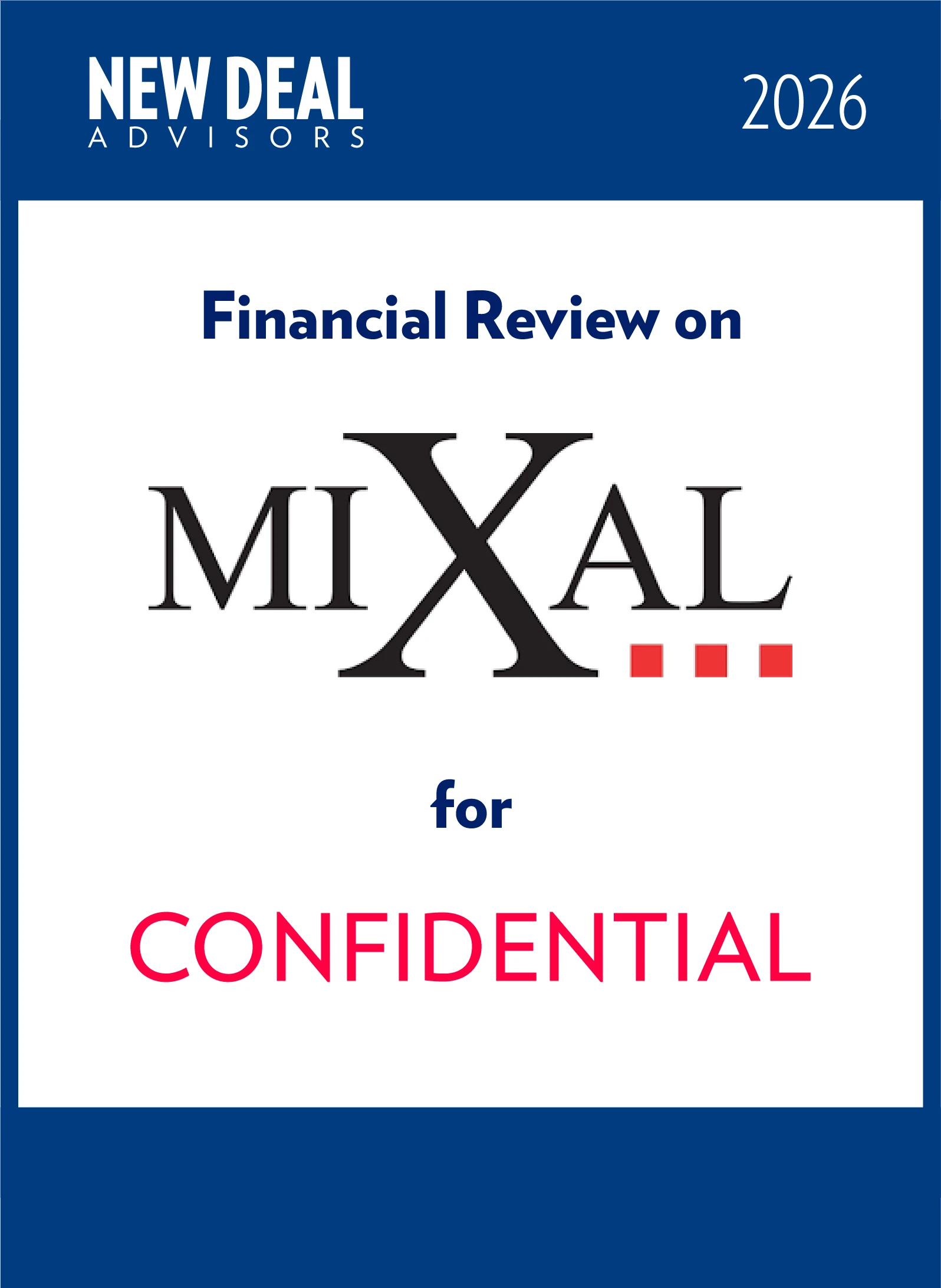 Operazioni straordinarie 2026/2